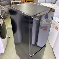【リサイクルショップ　ピカソ　小松原】東芝 TOSHIBA 153L 2ドア 右開き冷蔵庫ブラック2017年製 GR-M15BS★7559★の画像