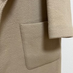 spick＆span  エアリーウールビーバーショールカラーコート　34 毛混の画像