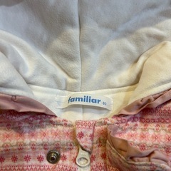 ファミリア　familia ジャンプスーツ　80cmの画像