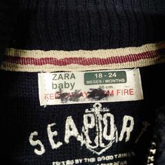 86cm ZARA ニットジャンパーの画像
