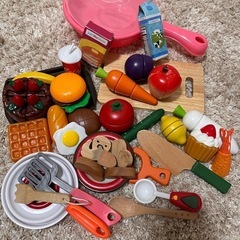 お話し中　ままごとまとめ売り　木製あり　woody puddy 