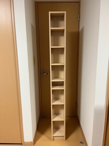 スリム 本棚　美品