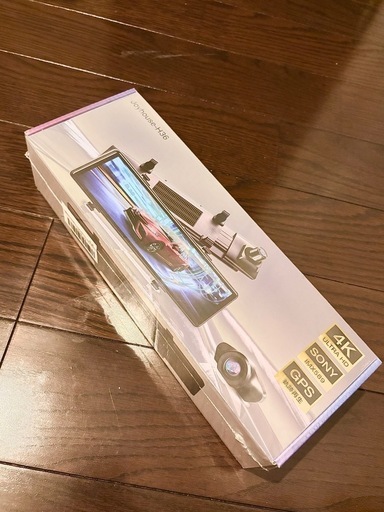 最新ミラー型前後ドラレコ！新品！