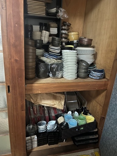皿陶器グラス
