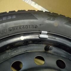 【値下中】軽自動車　冬タイヤ　ブリジストンVRX2　２本の画像
