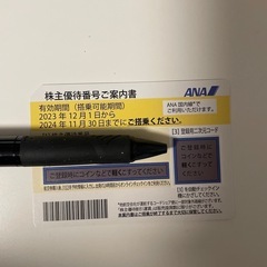 ANA/JAL株主優待券