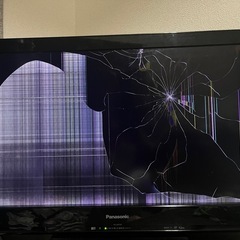 ジャンク品　画面割れ　Panasonic VIERA THL32C3