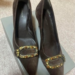 レディース　イタリアヒールシューズ　サイズ38 未使用美品