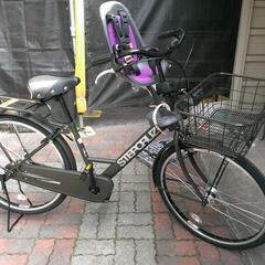 自転車フロント取り付けチャイルドシートの画像