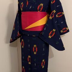 身長140～150cm？の女の子用☆ウール着物☆