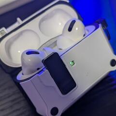 【良品】Apple AirPods Pro 第1世代 MWP22J/A 専用保護ケース付き