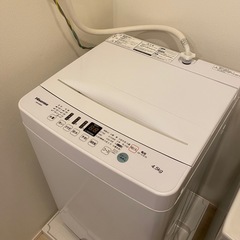【引き取り限定】洗濯機　Hisense　4.5kg 2021年製
