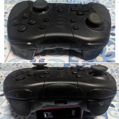 🎮️ニンテンドースイッチ用無線コントローラ🎮️HG ワイヤレスバトルパッドターボProSW(ブラック)の画像