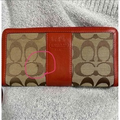 新品で購入。COACH長財布 (中古Aランク美品)の画像