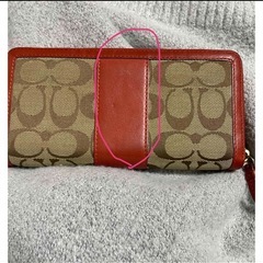 新品で購入。COACH長財布 (中古Aランク美品)の画像