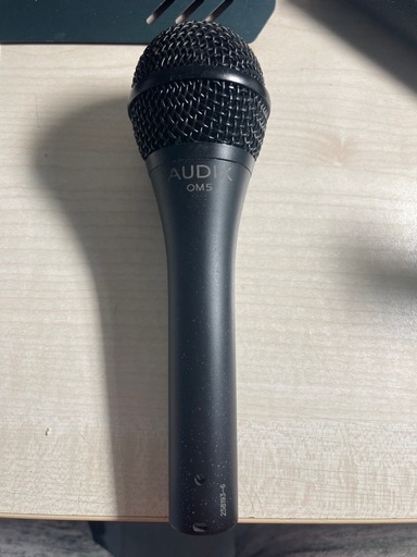 AUDIX OM5 オーディックス ダイナミック マイク　使用頻度極小