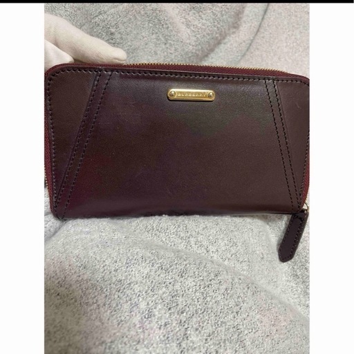【正規品】BURBERRY長財布レディース、メンズ、中古Aランク