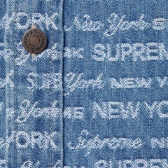 Supreme -Multi Type Jacquard Denim Shirtの画像
