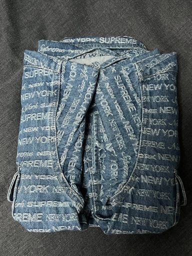 メンズ Supreme -Multi Type Jacquard Denim Shirt