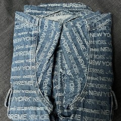 Supreme -Multi Type Jacquard Denim Shirtの画像