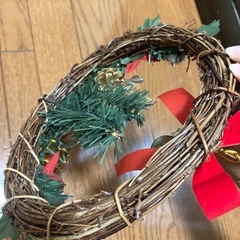 クリスマスツリー　リースの画像