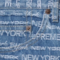 Supreme - Multi Type Jacquard Regular Jean #Aの画像