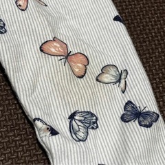 H&M 上下セット　ヘアバンド付き　80 9-12Mの画像
