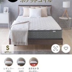 お値下げ相談可能【10/31(木)14時までにお受取り可能な方】シングルマットレスの画像