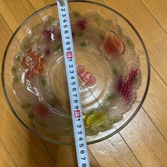 そうめん鉢　透明ボウルの画像