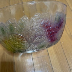 そうめん鉢　透明ボウルの画像