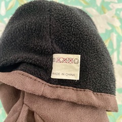 ブラウン ミトン 手袋  右手用アウトドアの画像