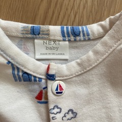 NEXT baby カバーオール 2点セットの画像