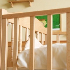 ベビーベッド日本製の画像