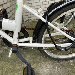 折りたたみ自転車の画像