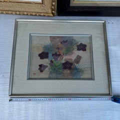 絵画　額　額縁　日本画　風景画の画像