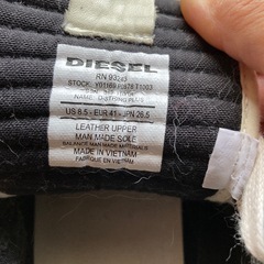 DIESELハイカット ブーツの画像