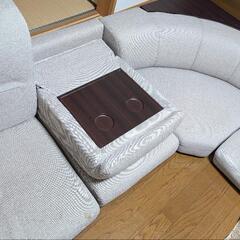 ニトリ3〜4人掛けローソファーの画像