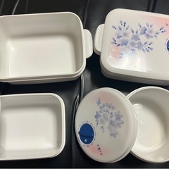 保存容器　レンジ対応　タッパー　セット価格の画像