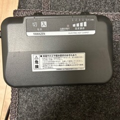 値下げ済み　ヤマゼン　ホットカーペット1.5畳 の画像