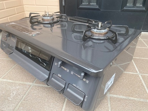 2021年製?パロマ60㎝ 水無し片面焼グリル ガステーブル IC-S87-R LPガス用/右強火 (1023k)