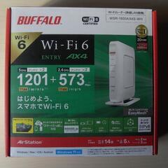 BUFFALO Wi-Fi6無線LANルーターの画像