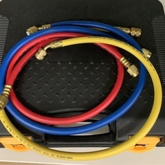エアコン　ガスチャージマニホールドゲージ　リサイクルショップ宮崎屋　佐土原店　25.5.27Fの画像