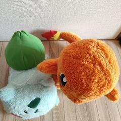 ポケモンぬいぐるみ2個の画像