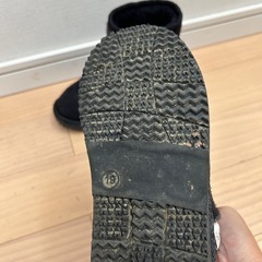 Harris Tweedムートンブーツ19cmしまむら
の画像