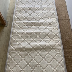 【美品】セミシングルショート　高密度ポケットコイルマットレス　の画像