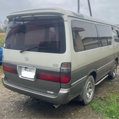 100系 価格交渉可 ハイエースH9 4貨物 2人乗り 4WD 3000Dターボ　道東の画像