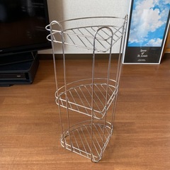 浴室用収納ラックの画像