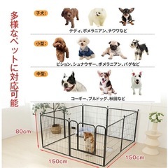 犬用サークルの画像