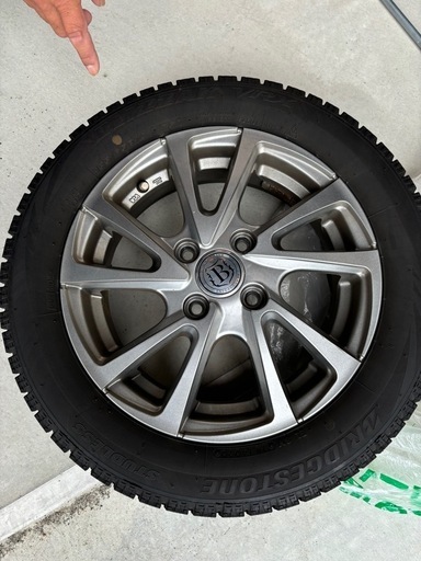 ブリヂストン　155/65R14  スタッドレスタイヤ