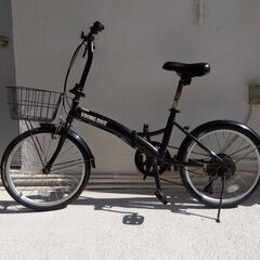 中古　自転車　折り畳み　ノーパンクタイヤ
